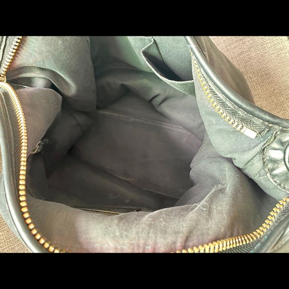 COACH Large Black Leather Shoulder Bag - Picture 6 of 7